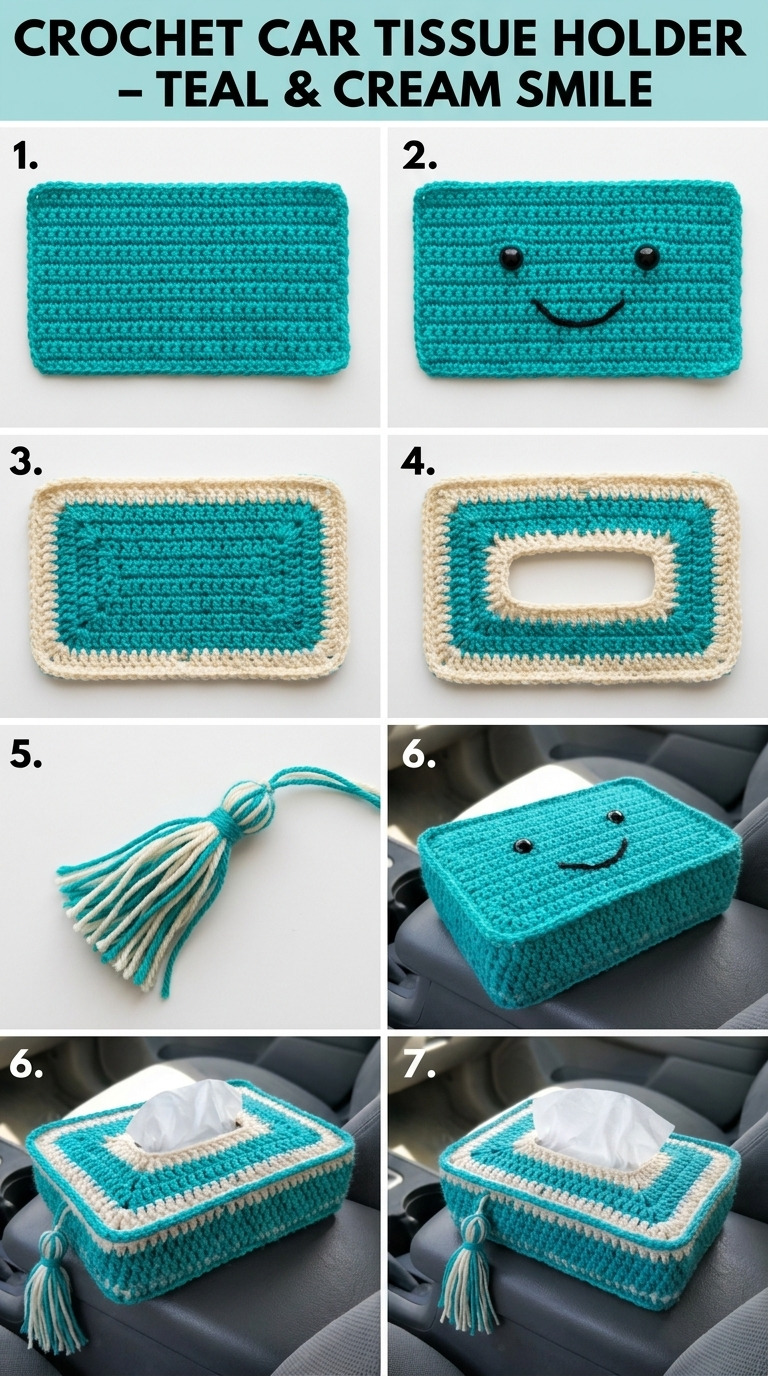 Crochet Laptop Sleeve With Roll-Out Wrist Rest (The Wrist Roll)