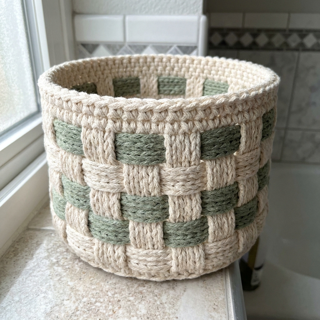 Crochet Laptop Sleeve With Roll-Out Wrist Rest (The Wrist Roll)